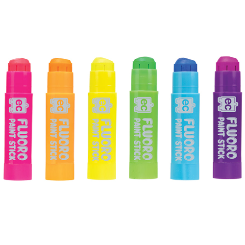 EC Paint Sticks Fluoro Set 6 1